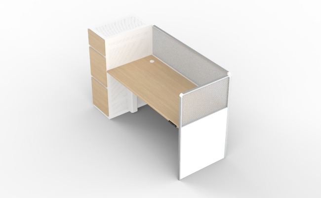Height Adjustable Cubicle
